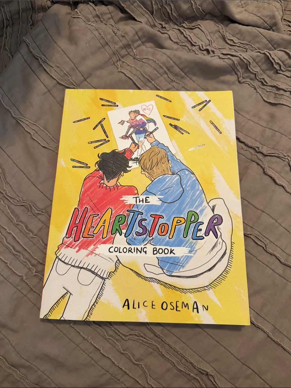 The Heartstopper Coloring Book by Alice Oseman
